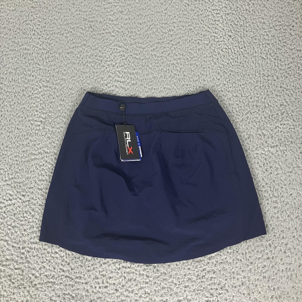 RLX Ralph Lauren Skort Womens XS Navy Golf Core Performance Stretch Wicking - Picture 7 of 7